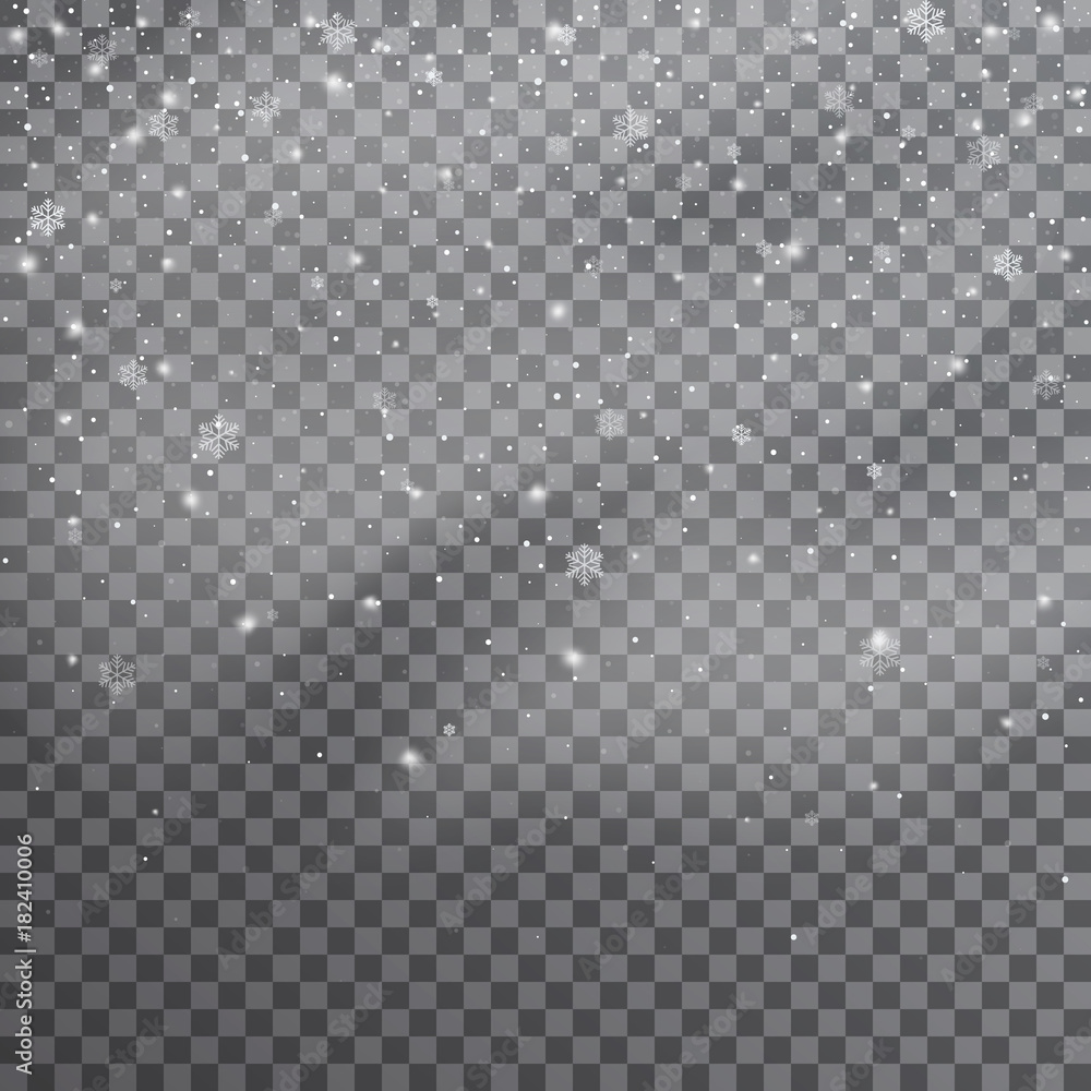 Snow. Vector transparent realistic snow background. Christmas and New Year decoration. Snow blizzard snowstorm background Snow. Vector transparent realistic snow background. Christmas and New Year decoration. Snow blizzard snowstorm background