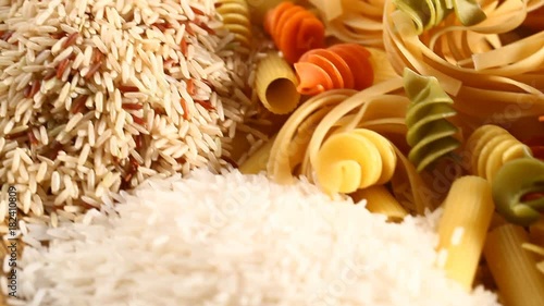 Rice and bread