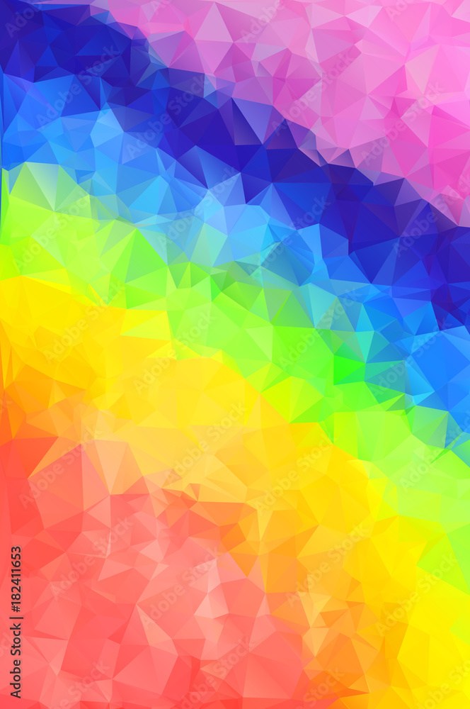 Polygonal colorful pattern of triangles. Geometric gradient background. Triangular design for web, business template, brochure, card, poster, banner design. Polygonal colorful pattern of triangles. Geometric gradient background. Triangular design for web, business template, brochure, card, poster, banner design.