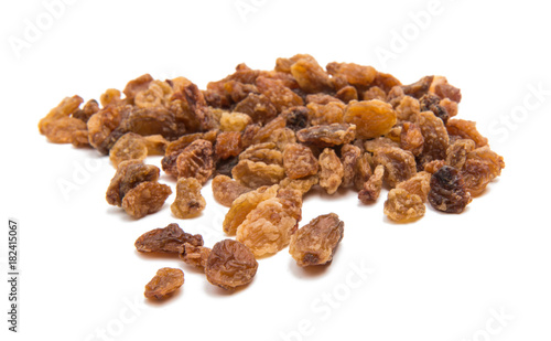 raisins isolated