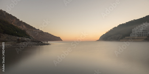 The cala llonga in Santa Eulalia, Ibiza photo