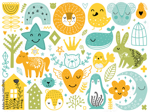 Scandinavian vector elements