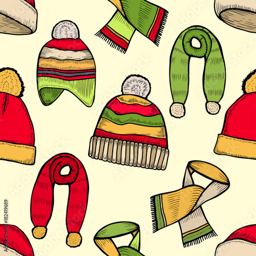 Vector seamless background