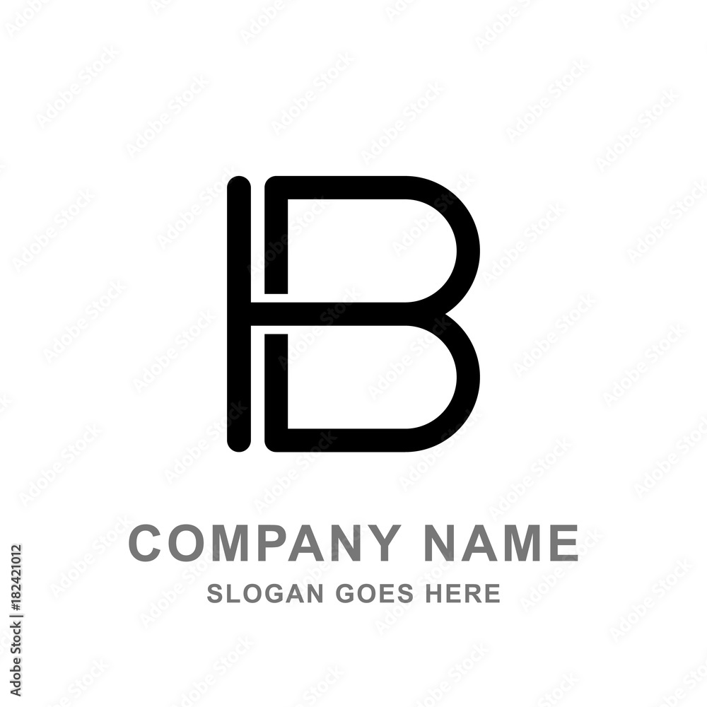 IB Letter Logo Vector Icon IB Letter Logo Vector Icon