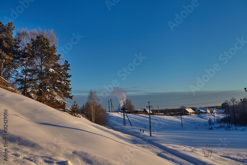 Russian village in winter © Sergei Malkov