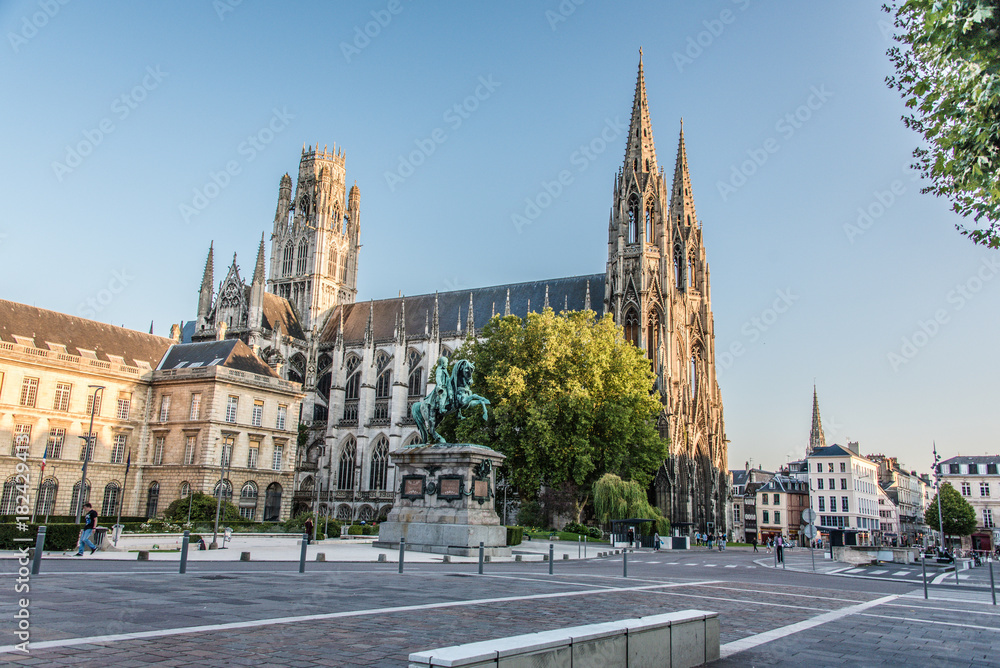 Rouen et l'Abbaye de Saint Ouen