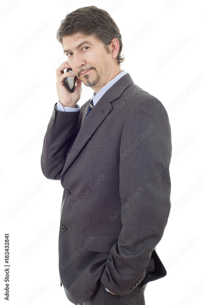 on the phone on the phone