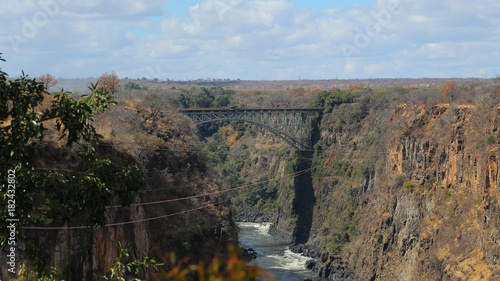 Cañón del Río Zambeze entre Zimbabue y Zambia photo