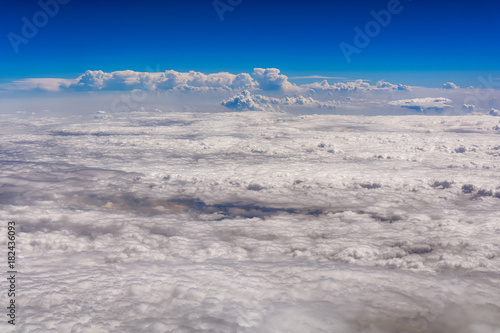 Clouds seen from the plane