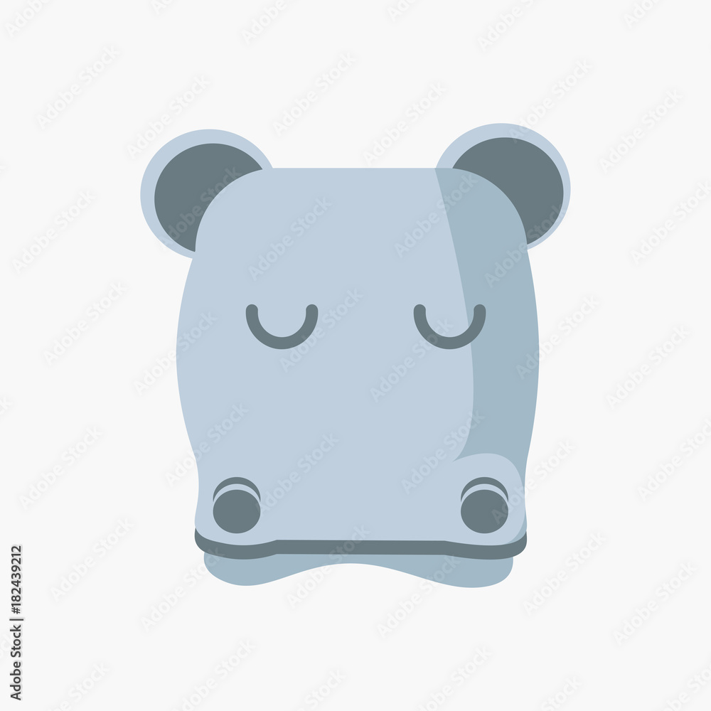 Cute hippo cartoon Cute hippo cartoon