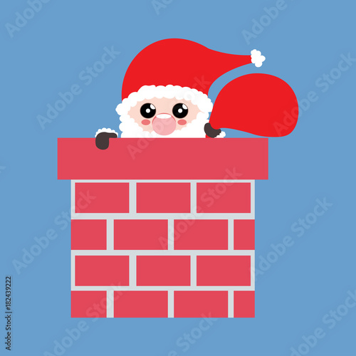 Vector Illustration of Santa Claus
