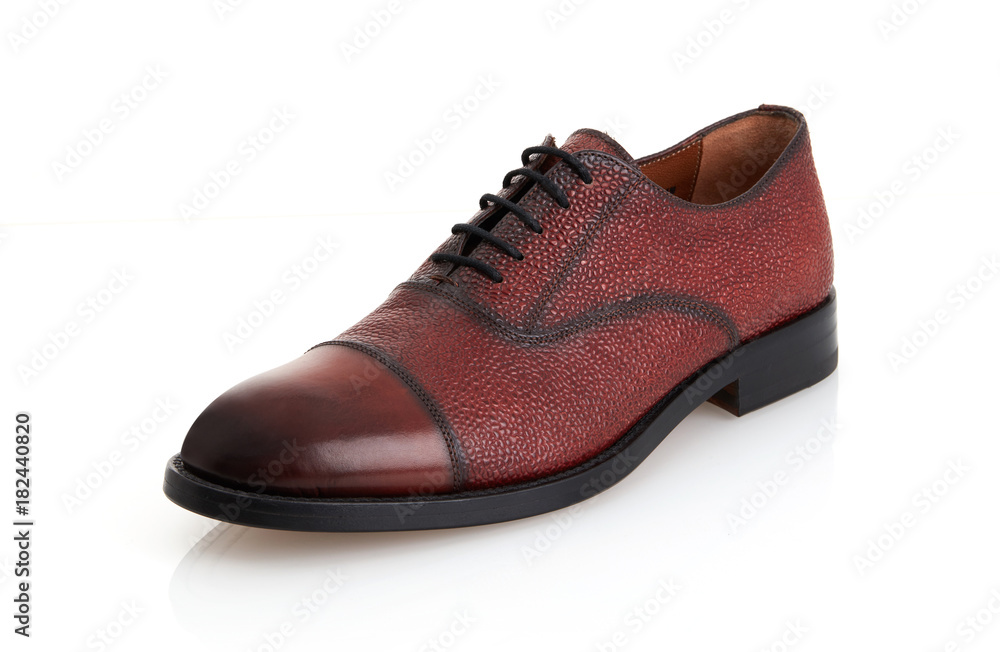 Brown dress shoe