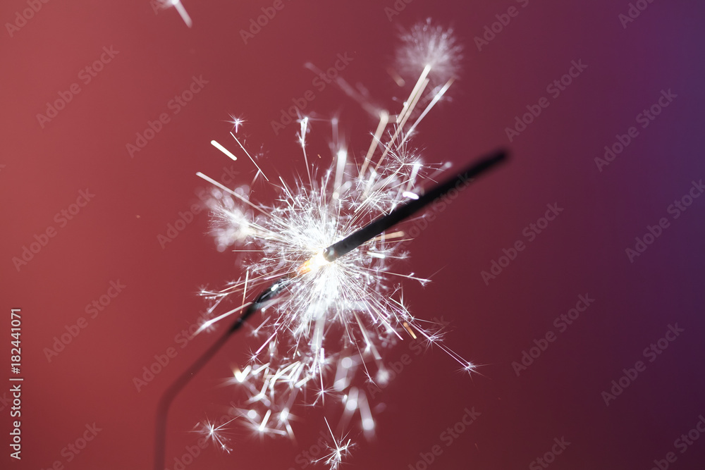 Obraz premium Christmas and newyear party sparkle