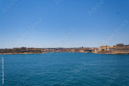 Amazing view across Valletta Harbour