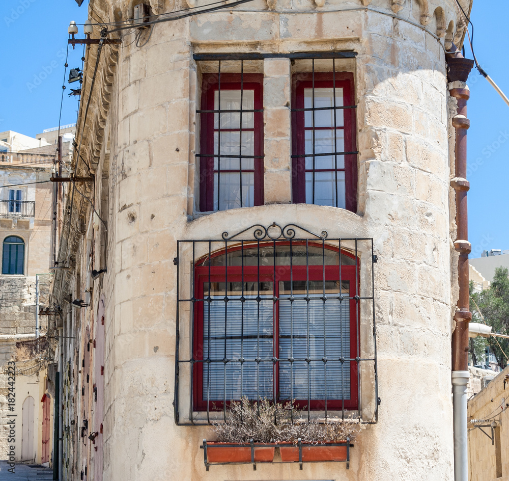 Obraz premium Traditional Maltese Building