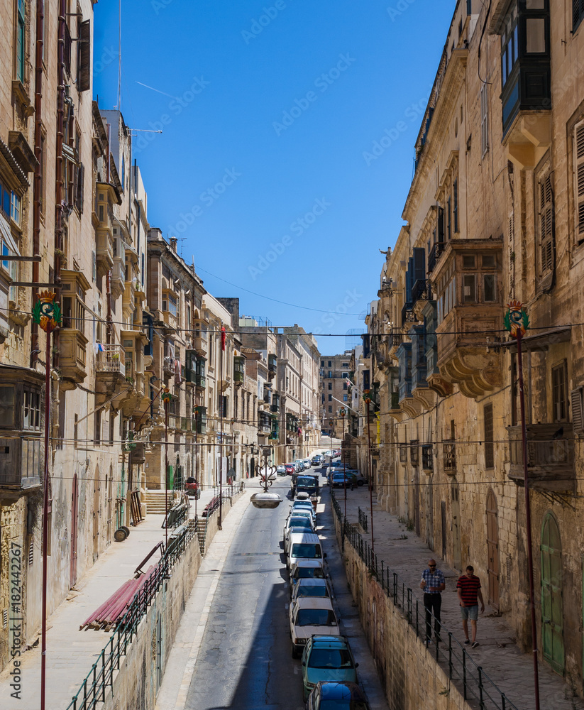 Winding Street in Malta