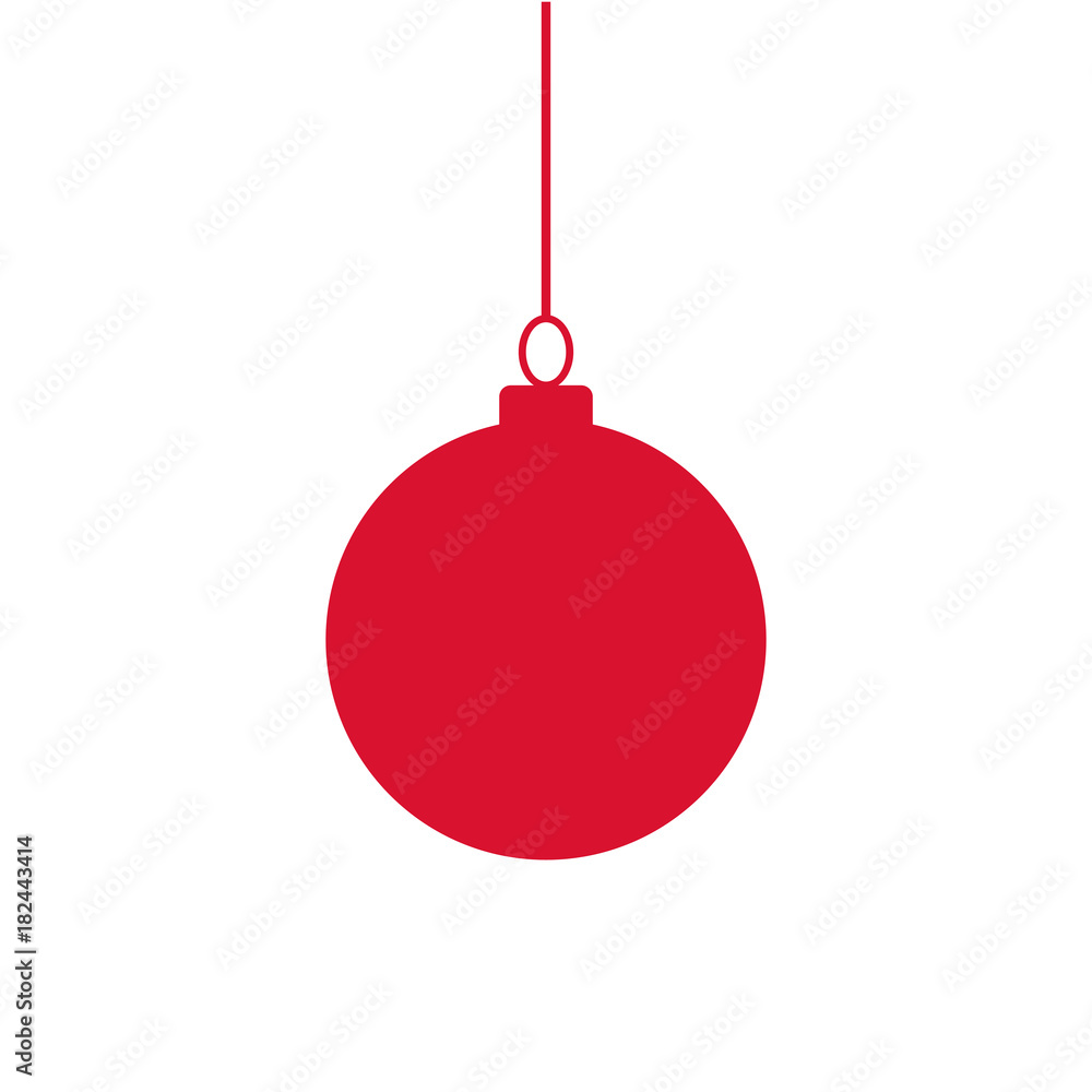 Christmas ball. Vector illustration Christmas ball. Vector illustration