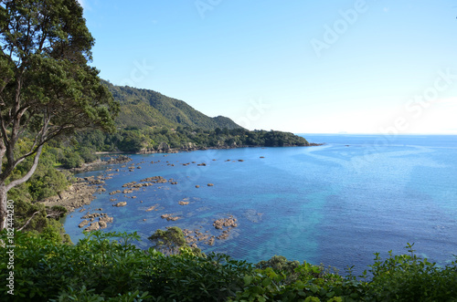 Idyllic coastline in New Zealand's East Cape