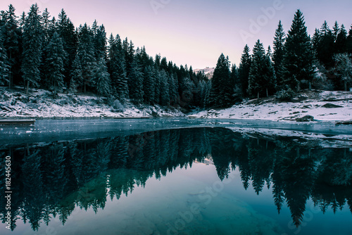 Caumasee Reflection photo