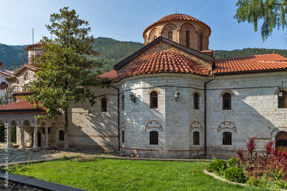 Old churches in Medieval Bachkovo Monastery, Bulgaria Old churches in Medieval Bachkovo Monastery, Bulgaria
