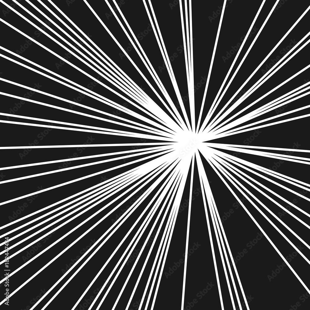 Obraz premium Abstract Rays of Light and Background