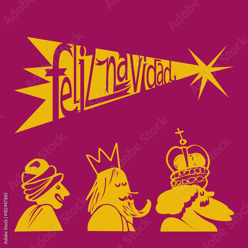 LOS TRES REYES MAGOS DESEAN FELIZ NAVIDAD.
postales diseños y ilustraciones navideñas