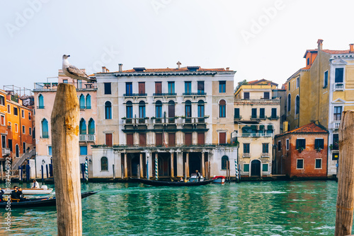 Grand canal of Venice Italy