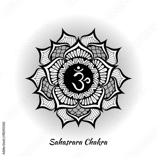 Sahasrara chakra design