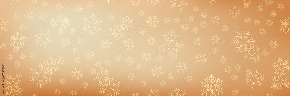 Beautiful abstract pattern on a gold background.