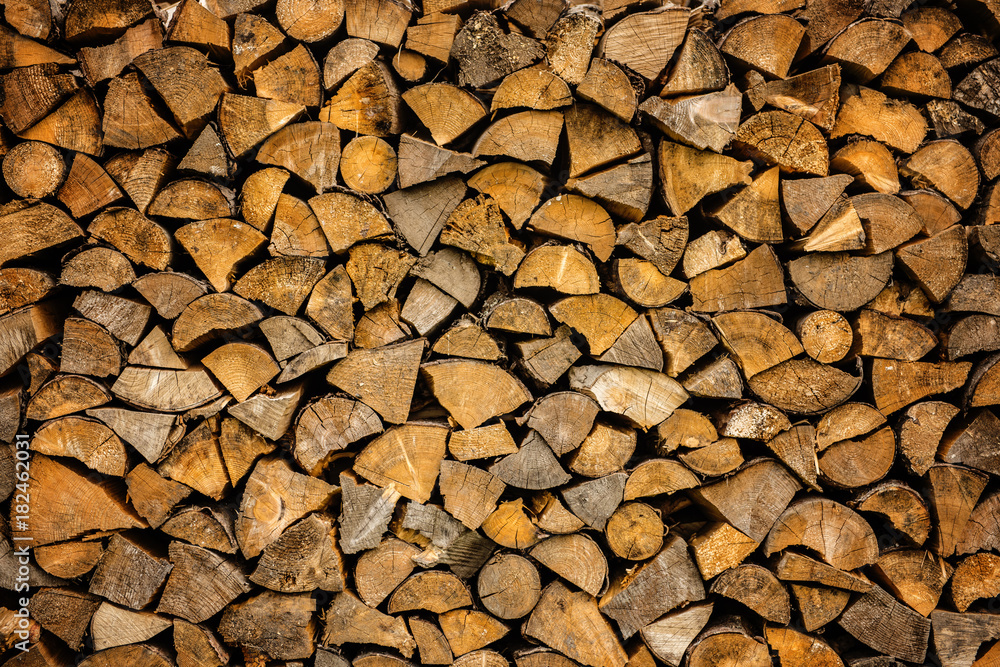 pile of wood ready for winter fireplace heating pile of wood ready for winter fireplace heating