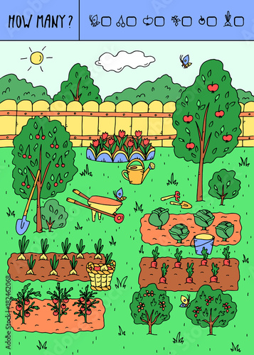 illustration of counting game.