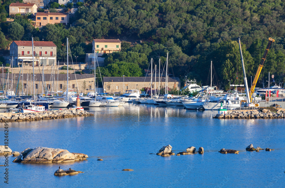 Obraz premium Corsica island, France. Summer day