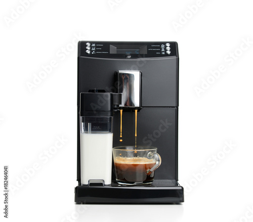 Slika na platnu Espresso and americano coffee machine maker