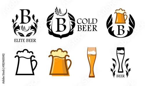 Set of Blazons with Beer fo...
