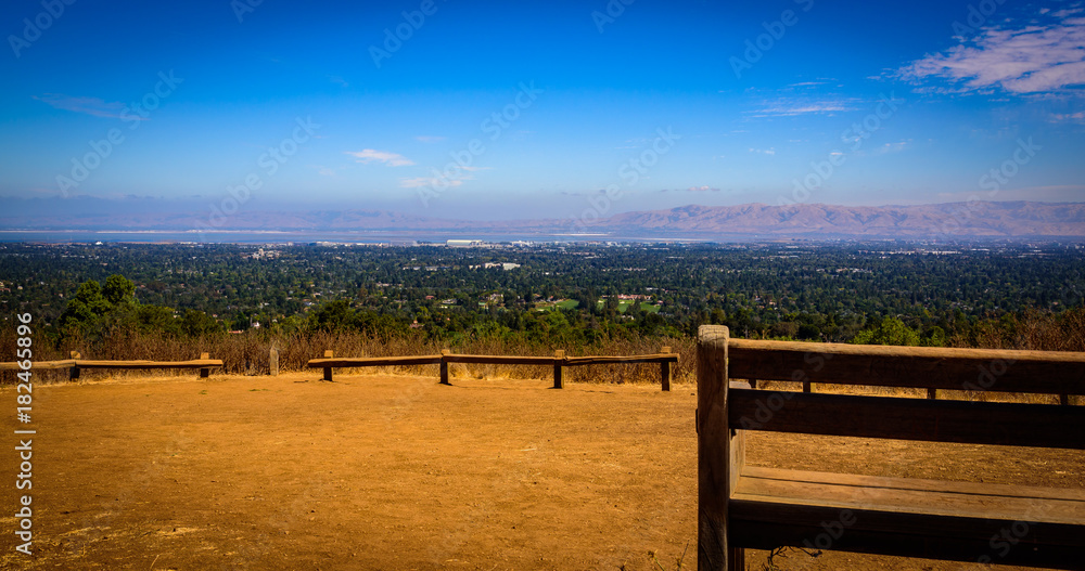 Panoramic view of the silicon valley Panoramic view of the silicon valley