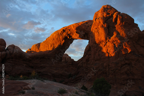 Arch at Sunset