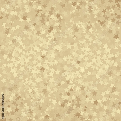 golden background with star shapes