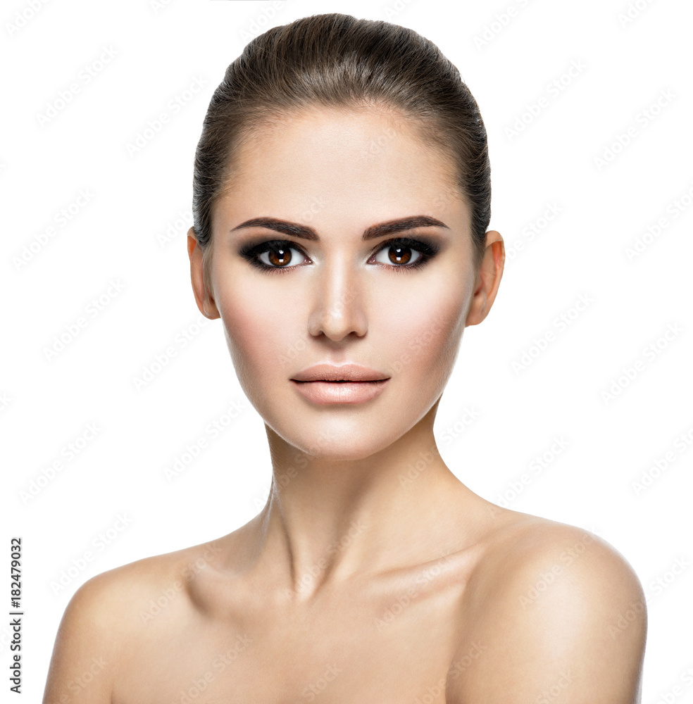 Portrait of the beautiful woman Portrait of the beautiful woman