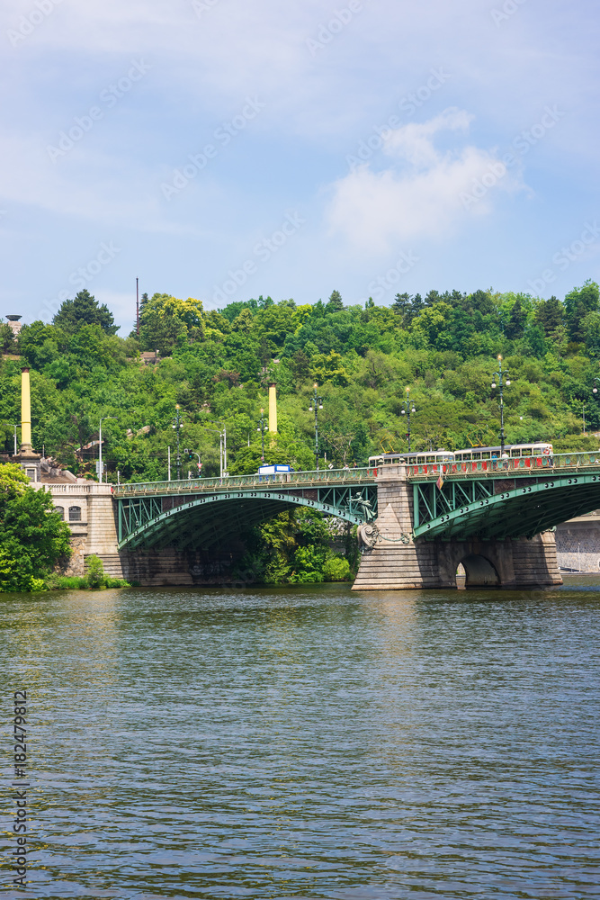 Svatopluk Cech Bridge over Vltava Prague