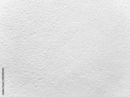 White styrofoam sheet packing material
