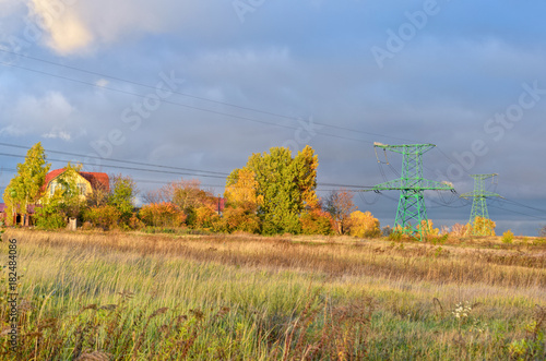 Overhead line for general transmission of electric power