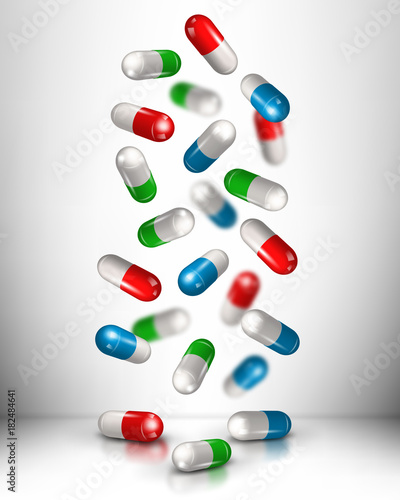 Falling pills