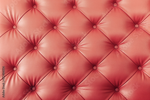 Retro orange genuine leather sofa