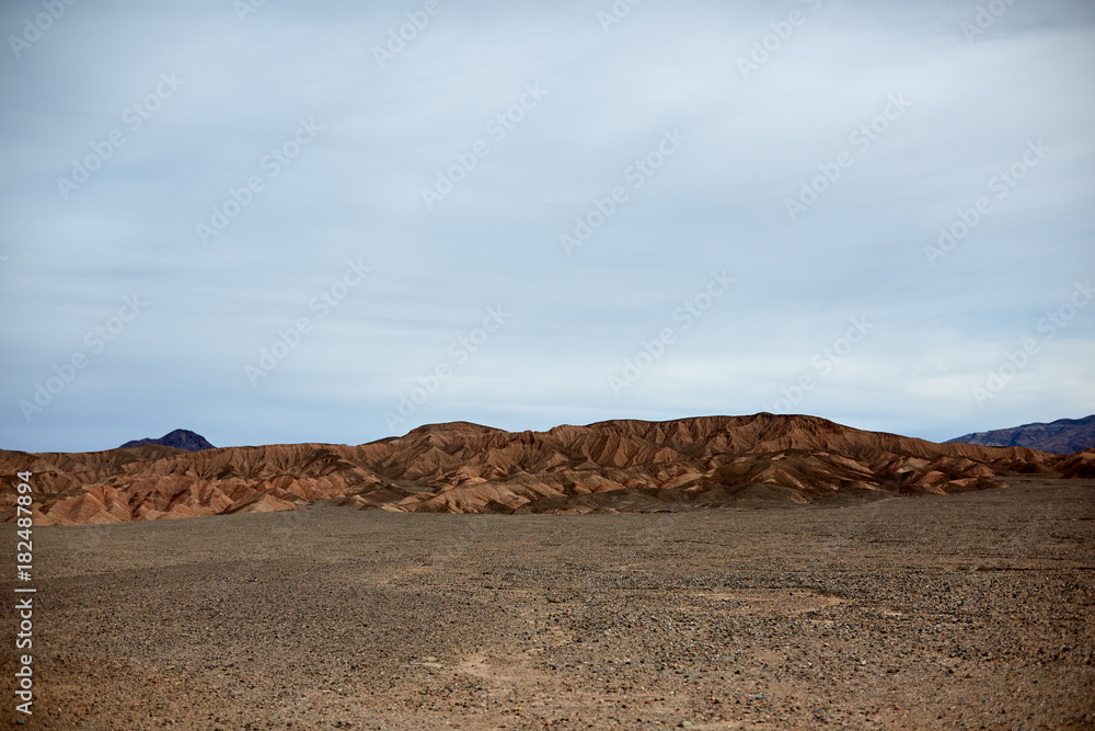 Barren mountain landscape, Death Valley, USA Barren mountain landscape, Death Valley, USA