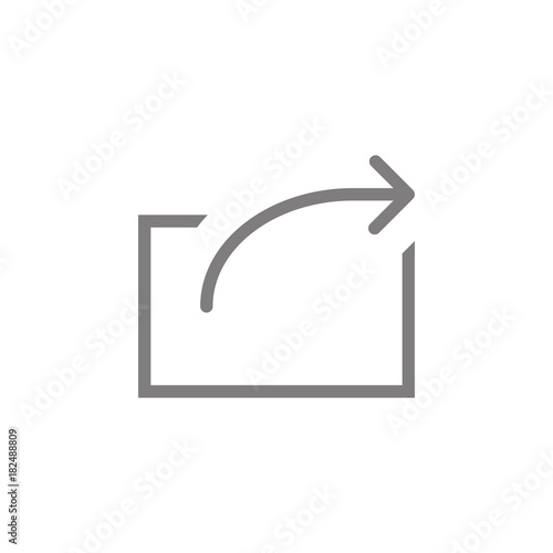 Logout and output sign icon. Web element. Premium quality graphic design. Signs symbols collection, simple icon for websites, web design, mobile app, info graphics