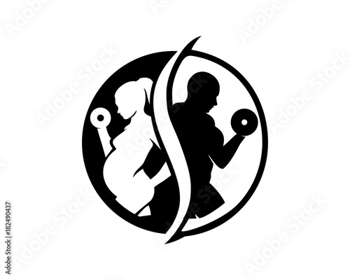 pregnancy fitness logo