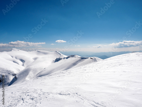 landscape of mountain with snow © smoxx
