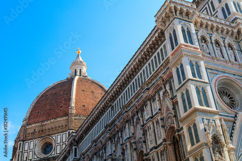 Italy. Florence.The Florence Cathedral, Cattedrale di Santa Maria del Fiore, Cathedral of Saint Mary of the Flower.