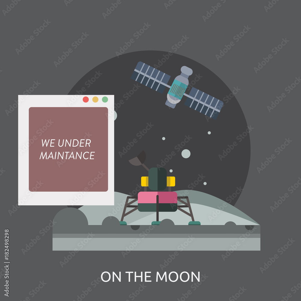 On The Moon Conceptual Design