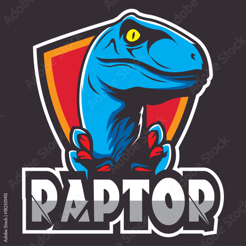 Raptor design template photo